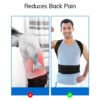 Back Brace Posture Corrector for Women & Men,Back Straightener, Scoliosis and Hunchback Correction,Adjustable Posture Trainer
