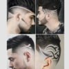 Kemei 2299 Barber Cordless Hair Trimmer 0mm Zero Gapped Carving Clipper Detailer Professional Electric Finish Cutting Machine [HAI]